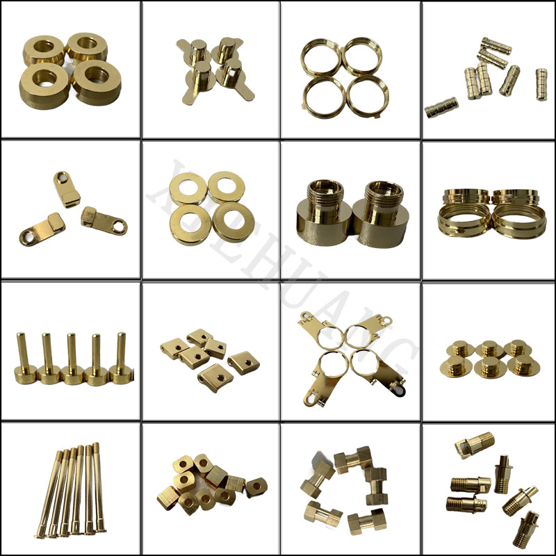 CNC koperen delen
